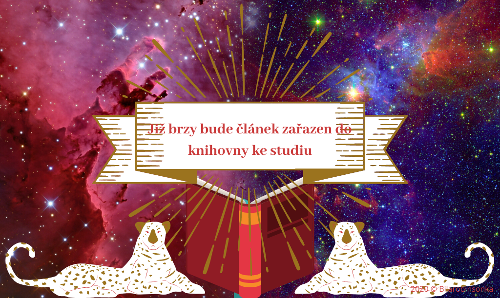 Jiz brzy bude clanek zarazen do knihovny ke studiu