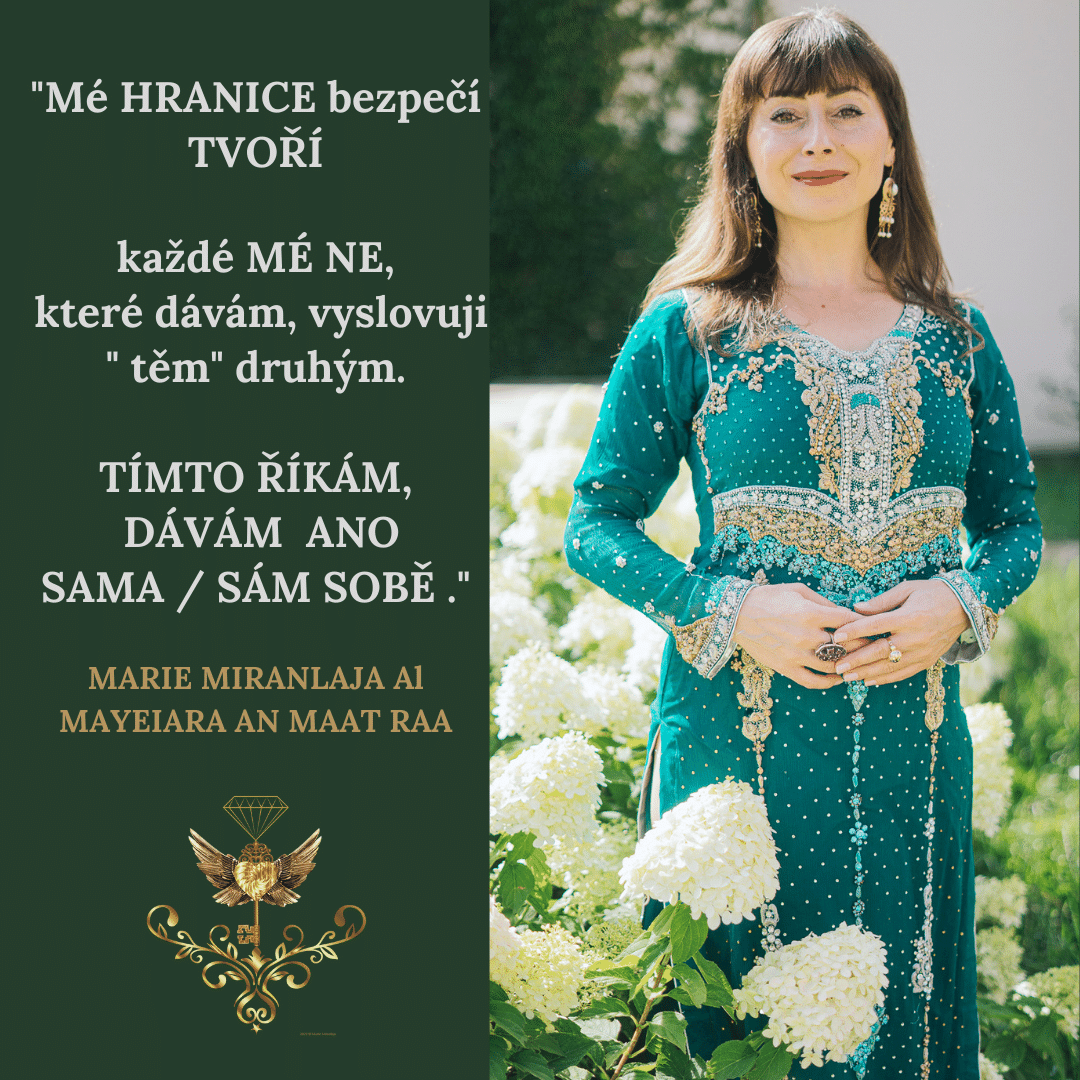 azde me NE tem druhym. Je ME ANO KTERE TIMTO RIKAM SAMA SAM SOBE . bezpecne hranice